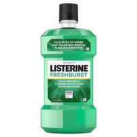 Listerine Mouthwash, Antiseptic, Freshburst, 1 Litre