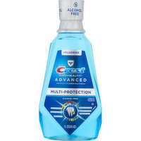 Crest Mouthwash, +Fluoride, Advanced, Multi-Protection, 1 Litre