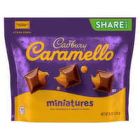 Cadbury Caramello, Miniatures, Share Pack, 8 Ounce