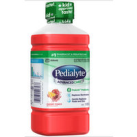 Pedialyte Electrolyte Solution Cherry Punch, 33.8 Fluid ounce