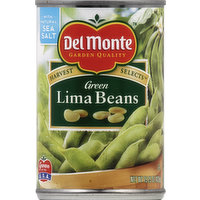 Del Monte Lima Beans, Green, 15.25 Ounce
