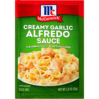 McCormick Creamy Garlic Alfredo Sauce Mix, 1.25 Ounce