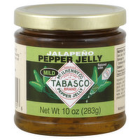 Tabasco Pepper Jelly, Jalapeno, Mild, 10 Ounce