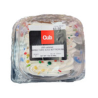 Cub Whipped Iced Marble Cake Slice, 1 Each