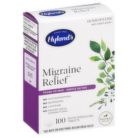 Hylands Migraine Relief, Quick-Dissolving Tablets, 100 Each