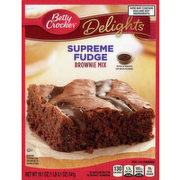 Betty Crocker Brownie Mix, Supreme Fudge, 19.1 Ounce