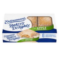 Entenmann's Baker's Delights Apple Snack Cakes, 6 Each