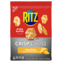 Ritz Crisp & Thins Cheddar Potato & Wheat Chips, 7.1 Ounce