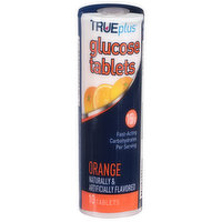 TRUEplus Glucose Tablets, 15 g, Orange, 10 Each