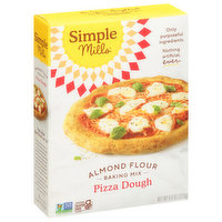 Simple Mills Baking Mix, Pizza Dough, Almond Flour, 9.8 Ounce