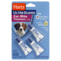 Hartz Ultra Guard Ear Mite Treatment, for Dogs, 3 Each