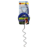 Ruffin' It Tie-Out Cable & Stake, 15 ft, 1 Each