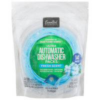 Essential Everyday Ultra Automatic Dishwasher Packs, 14 Each