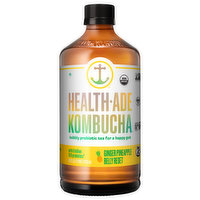 Health-Ade Kombucha, Ginger Pineapple Berry Reset, 16 Fluid ounce