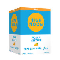 High Noon Mango Vodka Hard Seltzer 355ml Can, 355 Millilitre