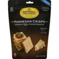 Sonoma Creamery Cheese Snacks, Parmesan Crisps, Parmesan, 2.25 Ounce