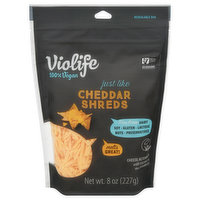 Violife Cheese Alternative, Cheddar Shreds, 8 Ounce
