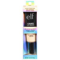 e.l.f. Camo CC Cream, Fair 125 C, Broad Spectrum SPF 30, 1.05 Ounce