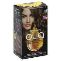 Olia Permanent Hair Color, Light Brown 6.0, 1 Each