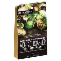 Urban Accents Veggie Roaster, Seasoning Blend, Balsamic & Roasted Onion, 1.25 Ounce