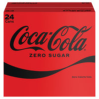 Coca-Cola Cola, Zero Sugar, 24 Each