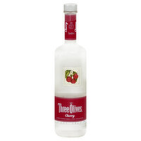 Three Olives Vodka, Cherry Flavored, 1 Litre