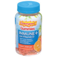 Emergen-C Immune +, Super Orange, Gummies, 45 Each
