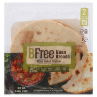 BFree Naan Breads, Stone Baked Original, 2 Each