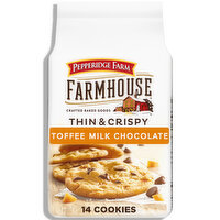 Pepperidge Farm® Farmhouse Thin & Crispy Toffee Milk Chocolate Cookies, 6.9 Ounce