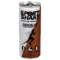 Sport Shake Protein Shake, Chocolate, 8 Ounce