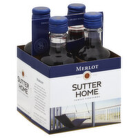 Sutter Home Family Vineyards Merlot, 4 Each