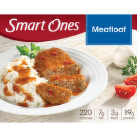 Smart Ones Meatloaf with Gravy & Garlic-Herb Mashed Potatoes Frozen Meal, 9 Ounce