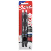 Sharpie S-Gel Pens, Blue, Medium (0.7 mm), 2 Each