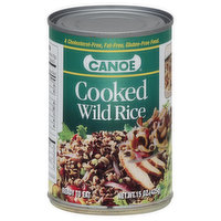 Canoe Wild Rice, Cooked, 15 Ounce