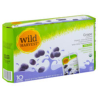 Wild Harvest Juice Beverage, Organic, Grape Flavored, 10 Each