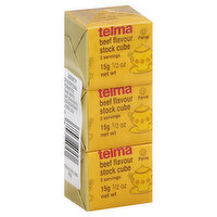 Telma Stock Cube, Beef Flavour, 3 Each