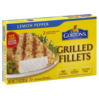Gorton's Grilled Fillets, Lemon Pepper, 2 Each