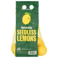 Wonderful Lemons, Seedless, Naturally, 2 Pound