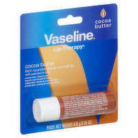 Vaseline Lip Therapy, Cocoa Butter, 0.16 Ounce