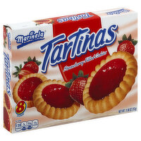 Marinela Cookies, Strawberry Filled, Tartinas, 8 Each