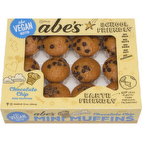 Abe's Muffins, Mini, Chocolate Chip Cookie, 12 Pack, 12 Each