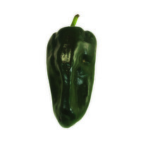 Fresh Poblano Peppers, 0.25 Pound