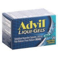 Advil Ibuprofen, 200 mg, Liquid-Filled Capsules, 20 Each