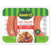 Jennie-O Fresh Turkey Sausage, Hot Italian, 19.5 Ounce