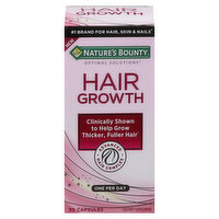 Nature's Bounty Hair Growth, Capsules, 30 Each