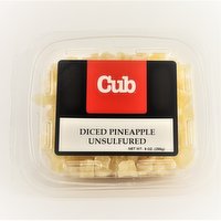 Bulk Diced Pineapple Unsulfured, 9 Ounce