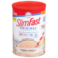 SlimFast Meal Replacement Shake Mix, French Vanilla, 1.26 Pound