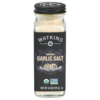 Watkins Garlic Salt, Organic, 4.9 Ounce