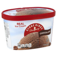 Stone Ridge Creamery Ice Cream, Chocolate, 1.5 Quart