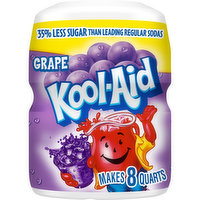 Kool-Aid Sugar-Sweetened Grape Artificially Flavored Powdered Soft Drink Mix, 19 Ounce